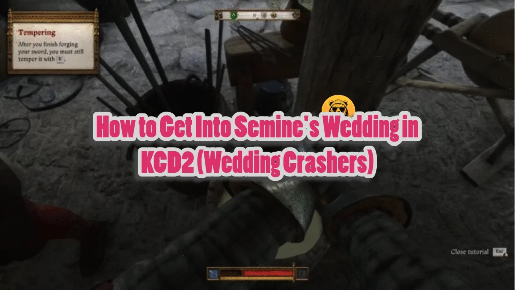 How to Get Into the Wedding in KCD2 (Wedding Crashers)