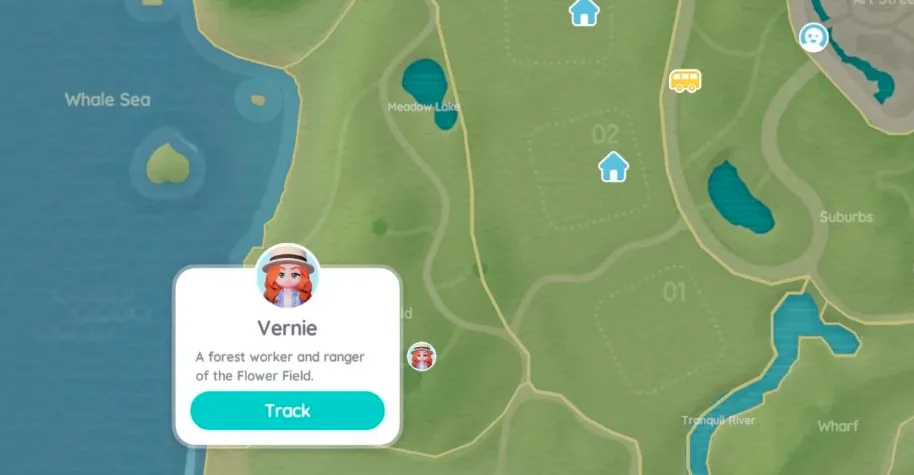 How to get trekking pole in Heartopia and talk to vernie
