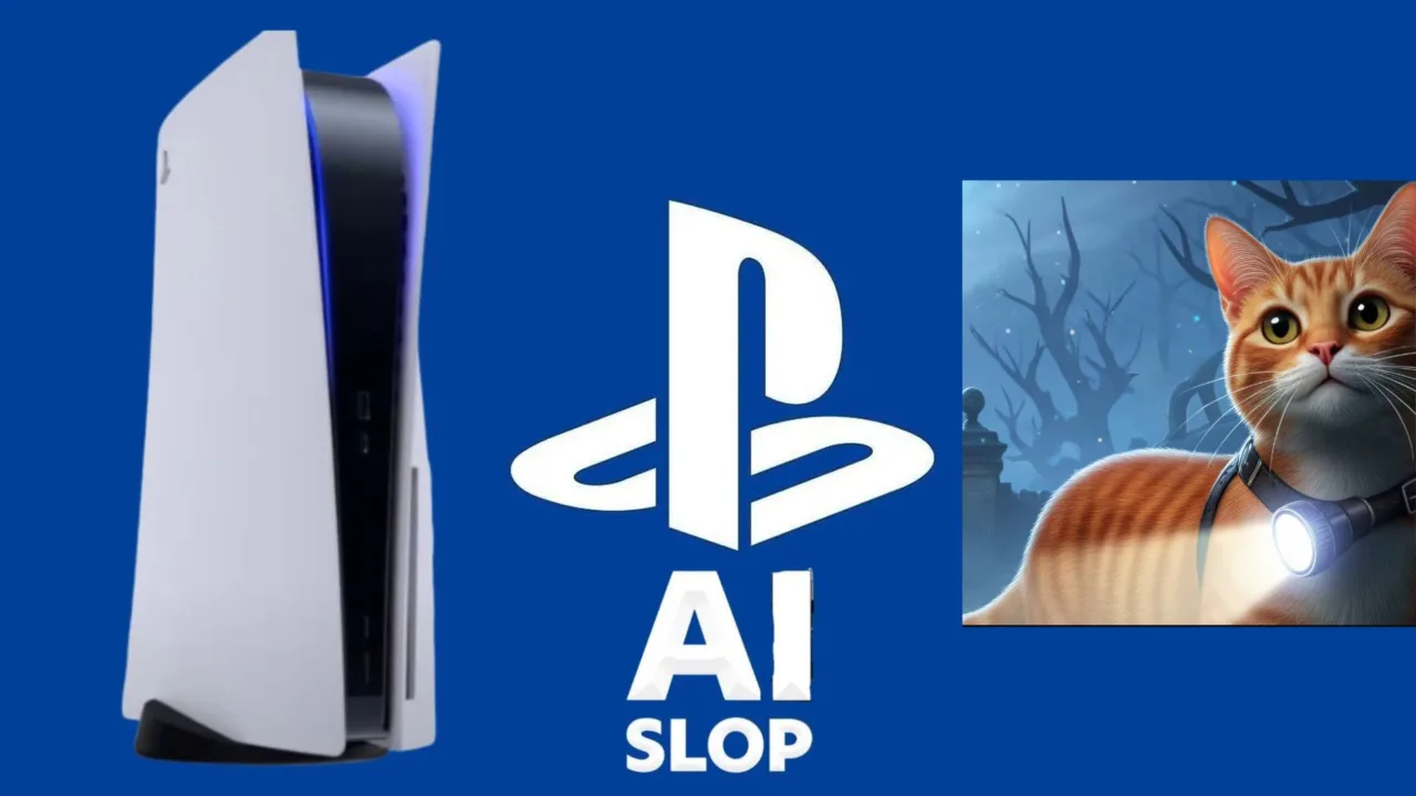 PlayStation Selling AI Slop Ghostly Whiskers
