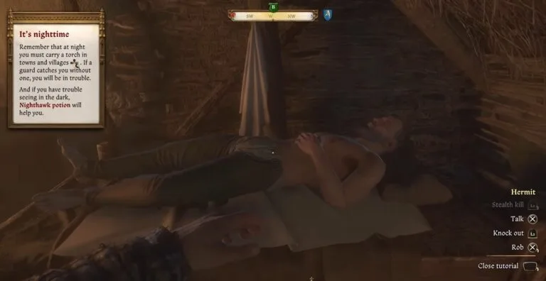 Hermit's sword location in KCD2