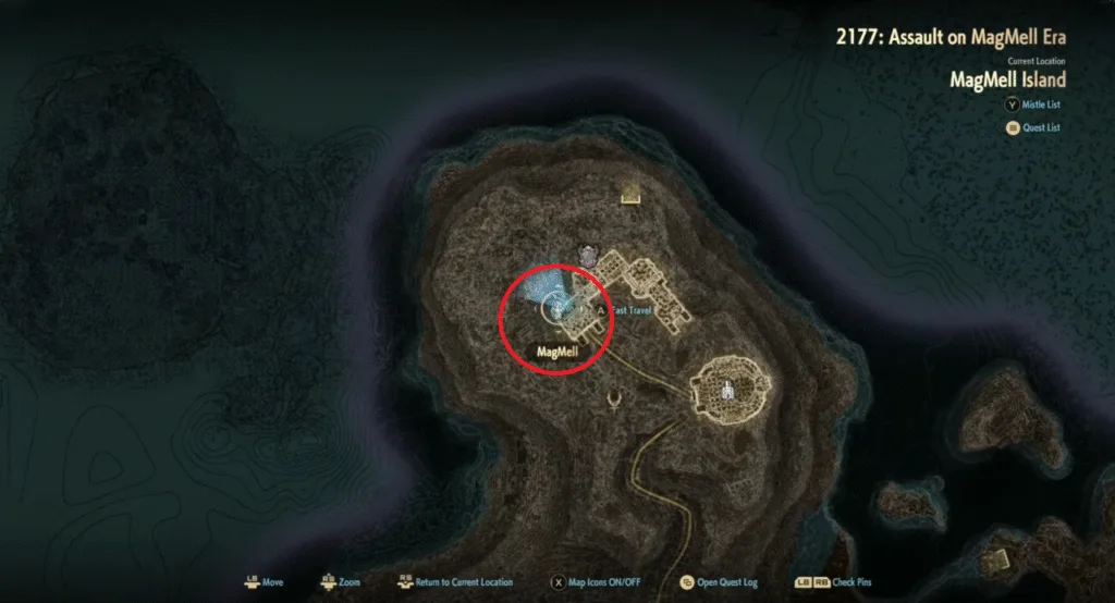 MagMell Hot Spring map location