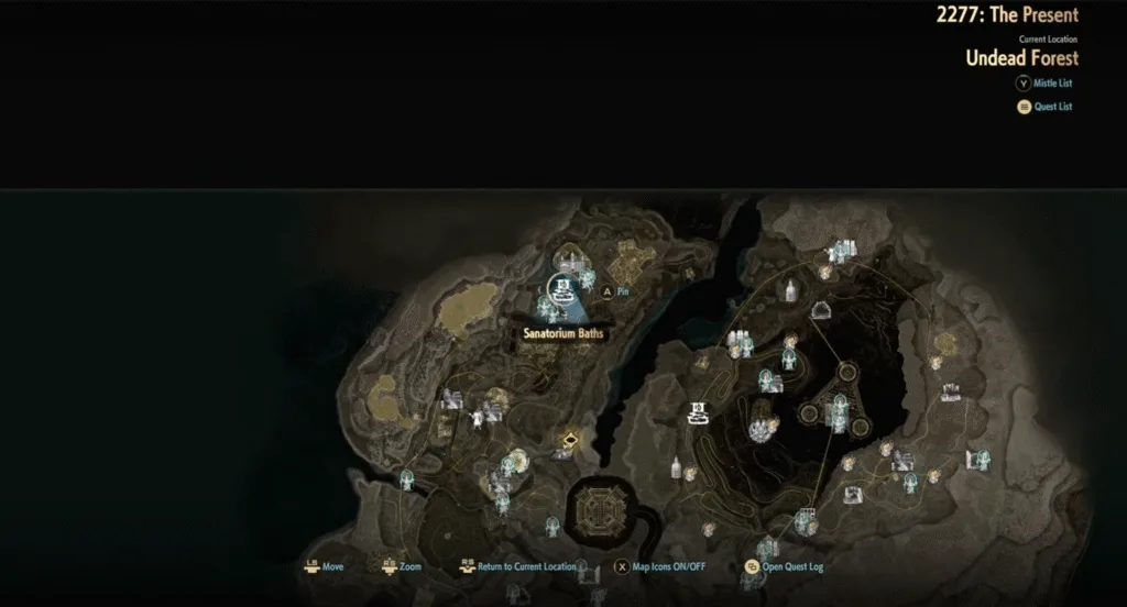 Sanatorium Baths Hot Spring map location