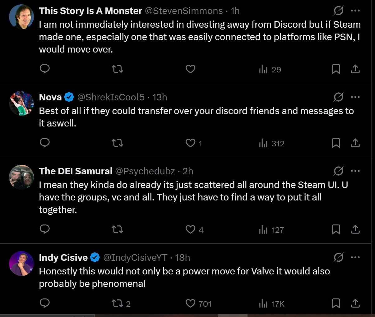 Valve Discord Alternative