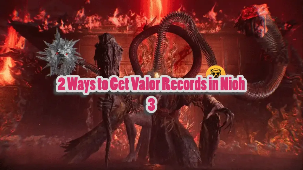 Nioh 3: How To Get Valor Records