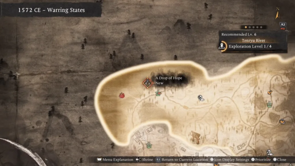 How to start A Drop of Hope side quest in NIOH 3?