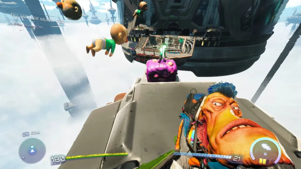 How to get the skateboard in High on Life 2 to defeat Muppy Doo?