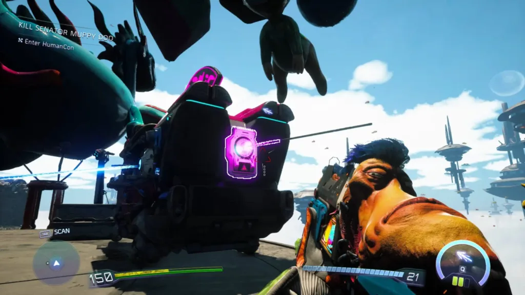 How to enter Humancon in High on Life 2?