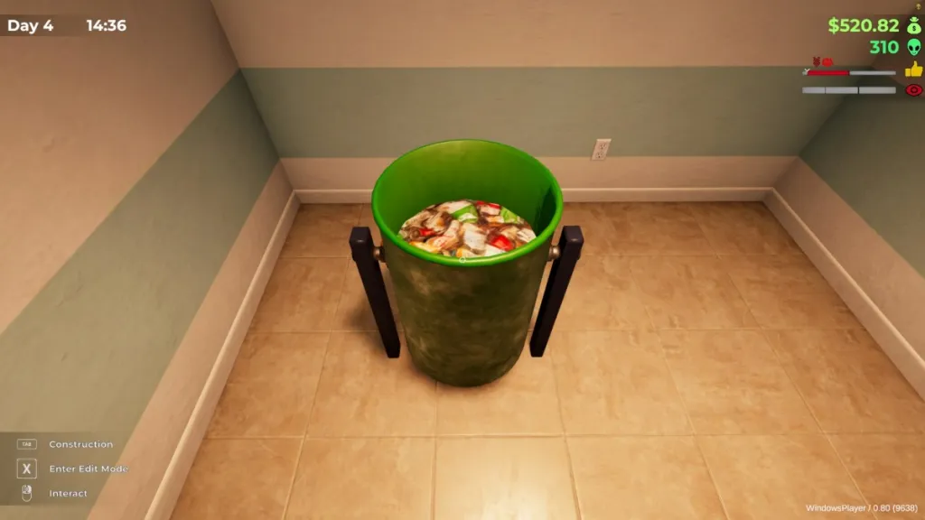 Recycle trash in Roadside Research to get Alein Point.