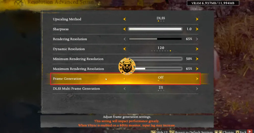 How to disable Frame Generation in NIOH 3 to fix the DXGI Device Removed Fatal Error on PC?