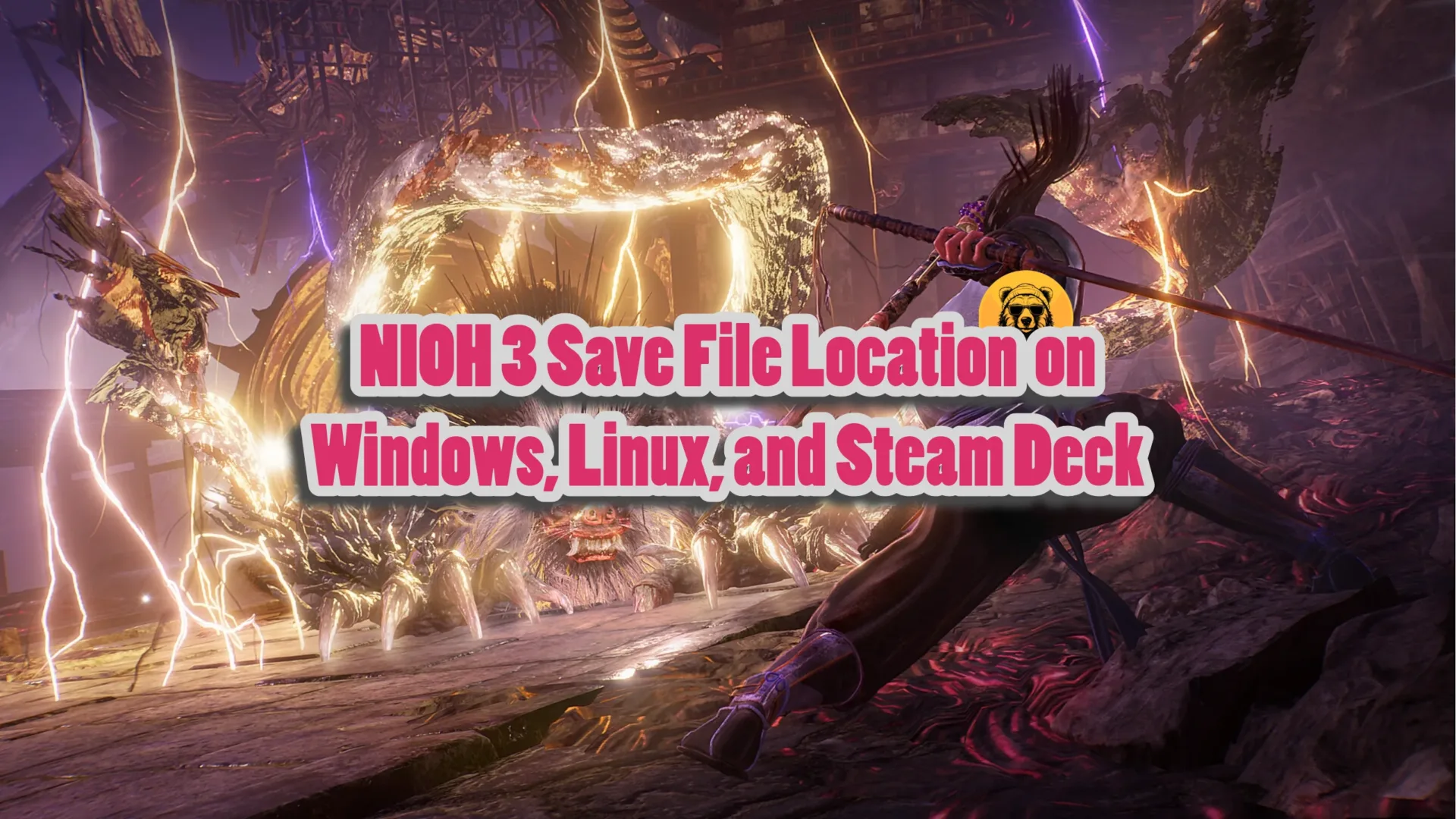 NIOH 3 Save File Location on PC and Steam Deck