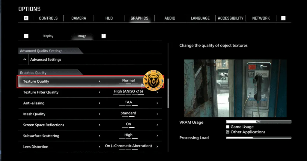 How to adjust Texture Quality setting in Resident Evil Requiem to fix the Fatal D3D Error?