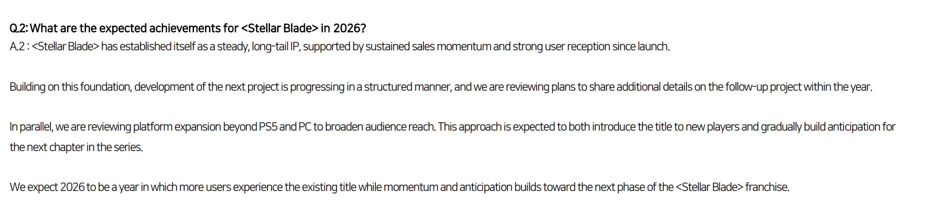 Stellar Blade Xbox Nintendo Switch 2