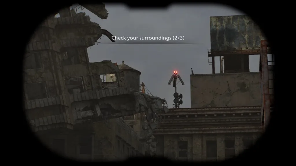 Resident Evil 9 Requiem - Check your surroundings in Raccoon City.