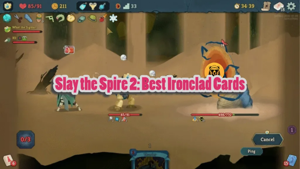 Best Cards for Ironclad in Slay the Spire 2