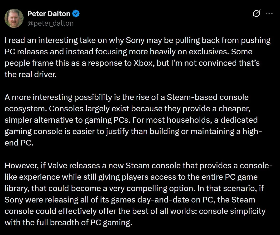Bluepoint Games Dev on Steam Machine And PlayStation PC Ports