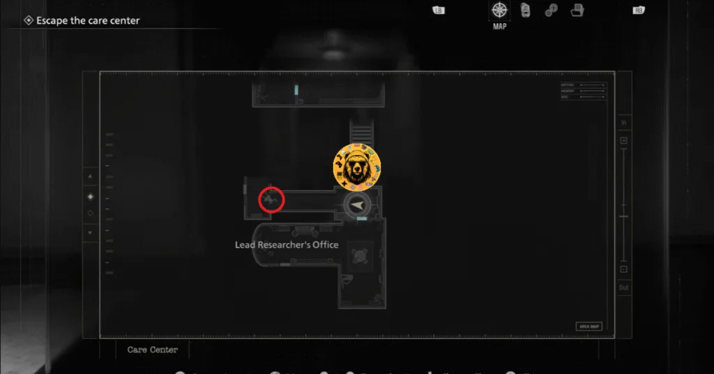 ID Wristband Level 1 location in Resident Evil Requiem.