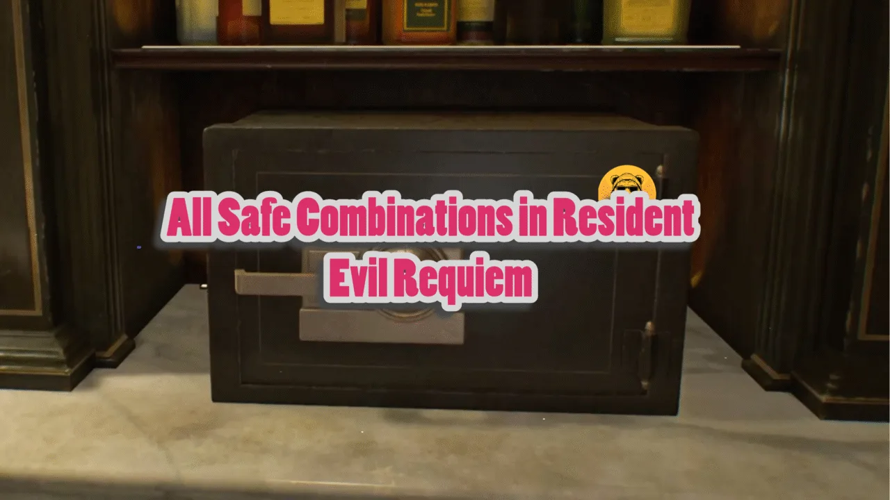 All safe locations and their combinations in Resident Evil 9 Requiem.