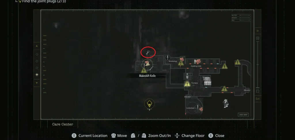 Lockpick location near the Furnace in Resident Evil Requiem.