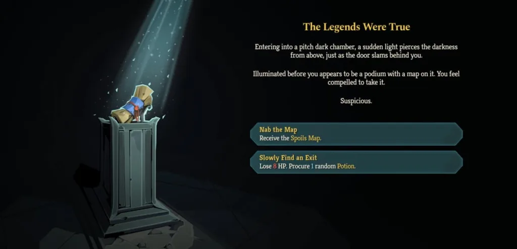 Slay The Spire 2 The Legends Were True, how to get the map to the Treasure in Act 2?
