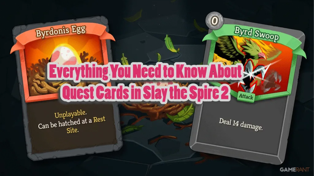 Everything You Need to Know About Quest Cards in Slay the Spire 2