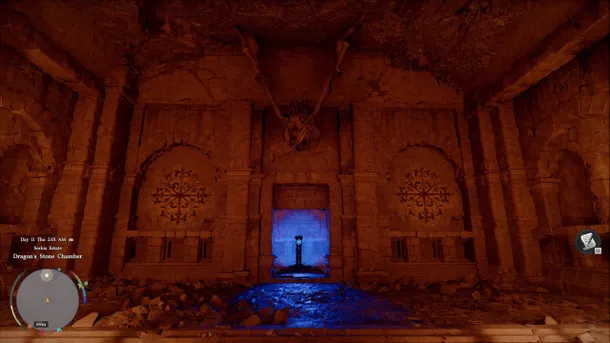 How to open the Abyss Cresset in Dragon's Stone Chamber?