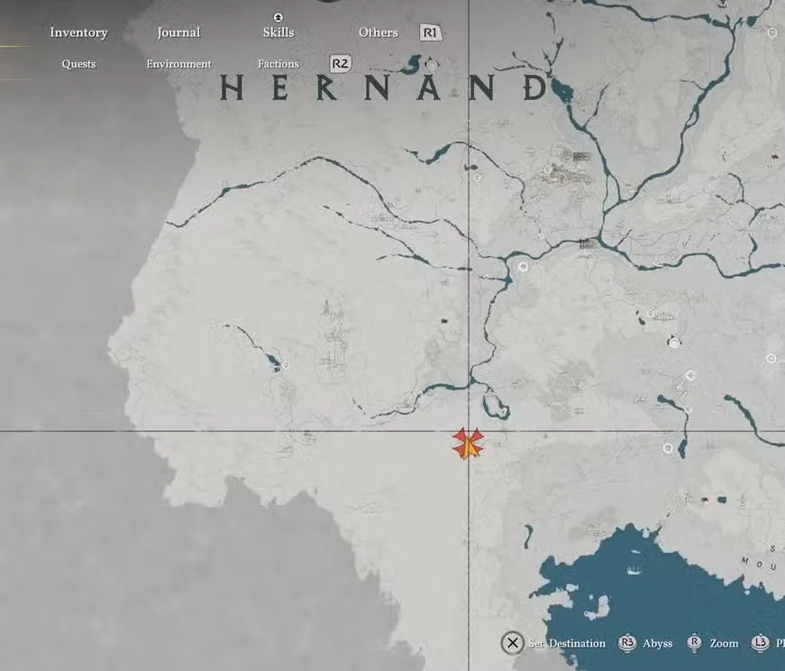 Hound's Claws Location in Crimson Desert.